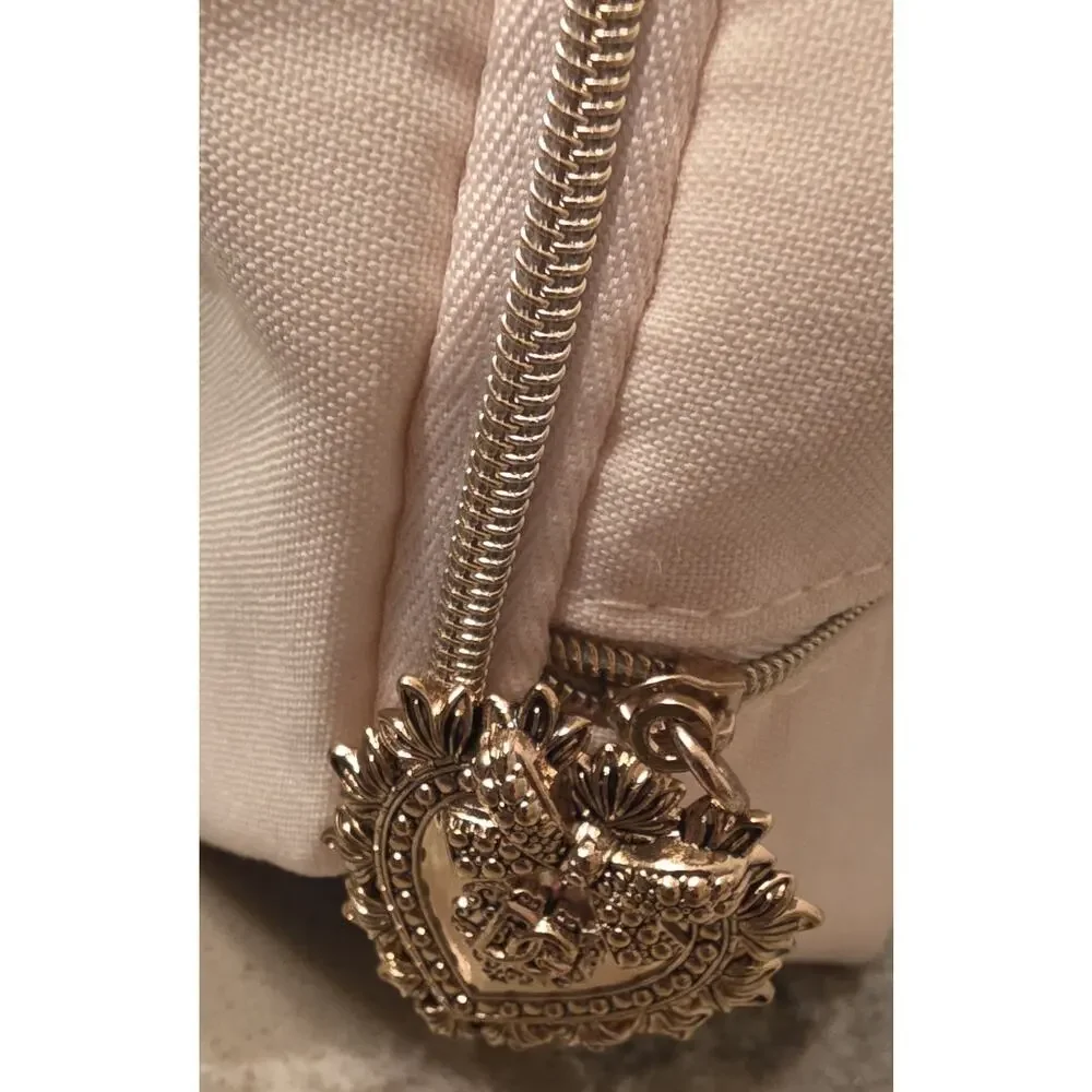 Dolce & Gabbana Devotion Sacred Heart Toiletry Make-up Bag Pouch EUC